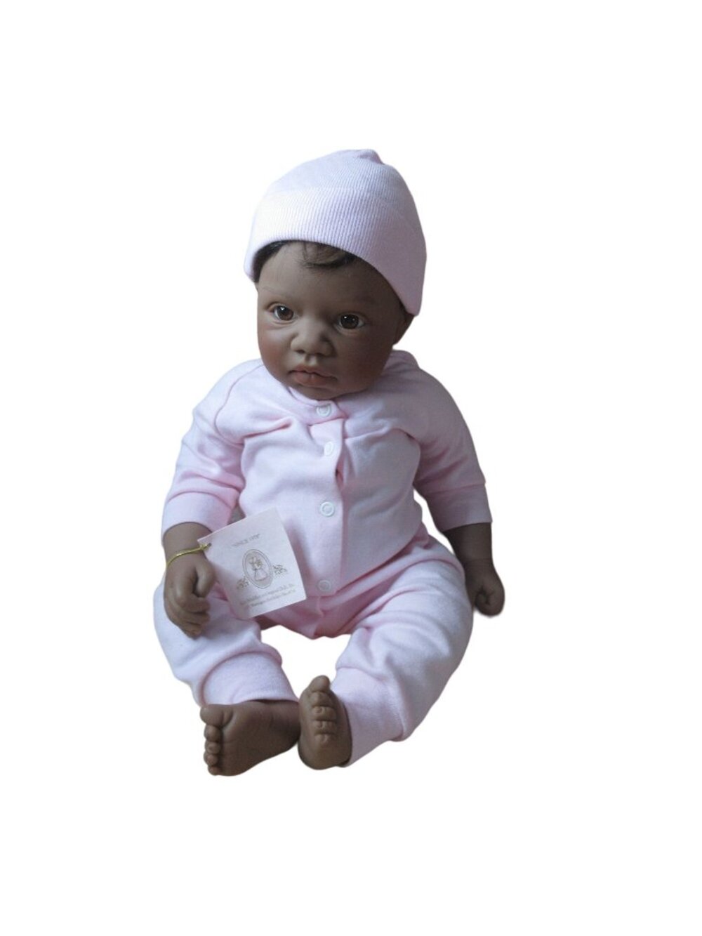 Lee Middleton Doll - 19" My Own Baby Girl African American Model 00070